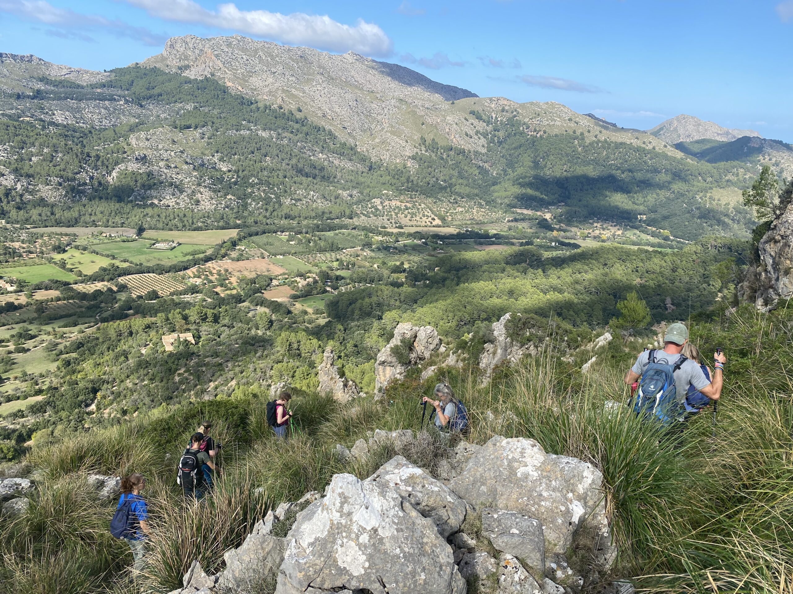 Wanderung im Tramuntana Gebirge auf Mallorca